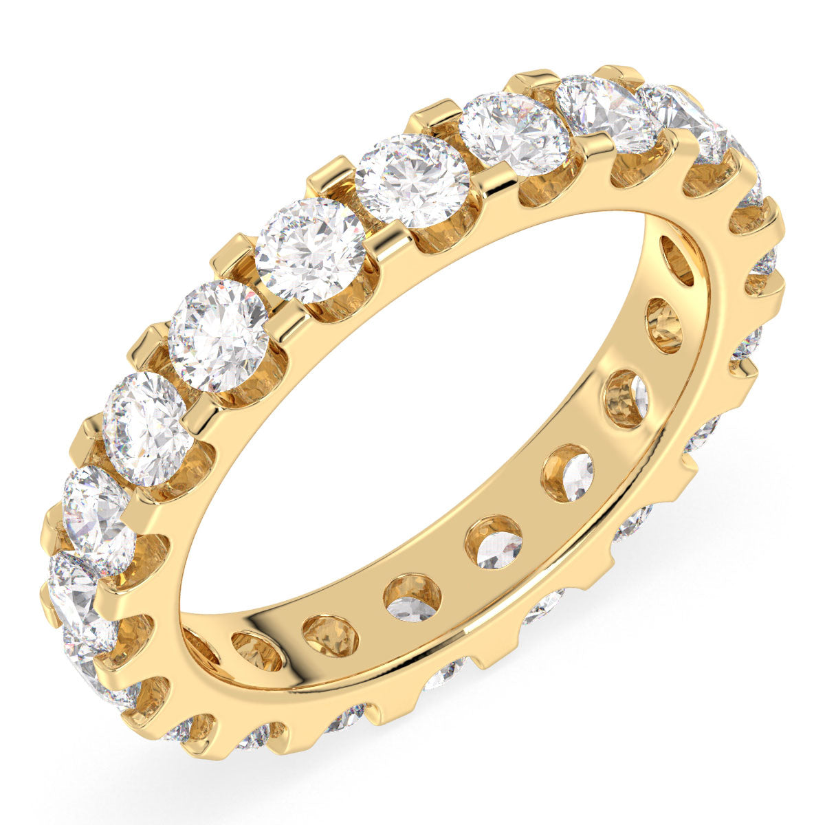 Infinity Lab Grown Diamond Ring in
Yellow Gold