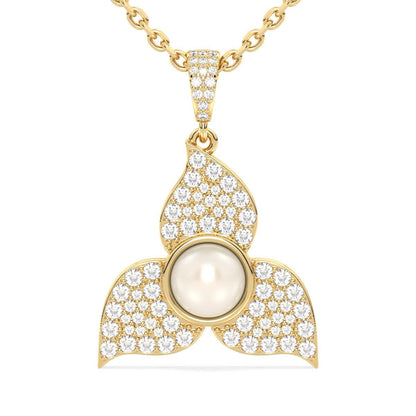 Classic Fresh Pearl Pendant - Yellow